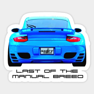 Last Manual - 997 Turbo (997.2) Inspired Sticker